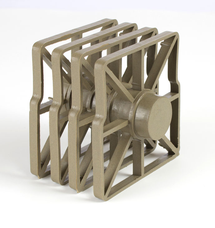 Chumacera o base plástica para rollos